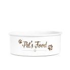 HOMLA  DINGO fém állateledel tál 0,5 l