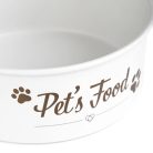 HOMLA  DINGO fém állateledel tál 0,5 l