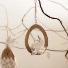 HANGER nyuszis húsvéti dísz 10 cm