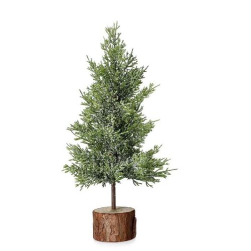 HOMLA DULA 30 cm-es törzsre havas karácsonyfa