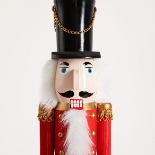 HOMLA DIÓTÖRŐ diótörő figura dobbal